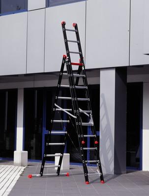 Altrex reformladder 3-delig - Mounter ZR3083 - max. werkhoogte 8,80 m - 3 x 12 sporten Altrex reformladder 3-delig - Mounter ZR3083 - max. werkhoogte 8,80 m - 3 x 12 sporten