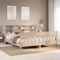 Bedframe zonder matras massief grenenhout 180x200 cm - thumbnail