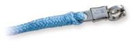 S2G leidkoord met paniekhaak 200 cm nylon lichtblauw - thumbnail