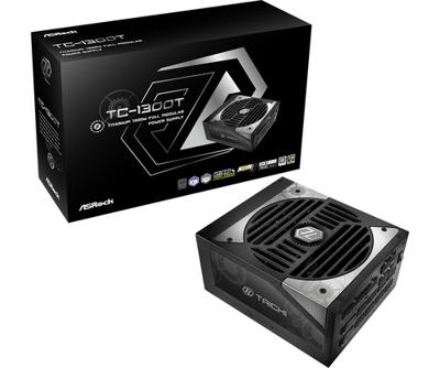 Voedingsbron ASRock 90-UXT130-TFEAAB 1300 W 80 PLUS Titanium - thumbnail