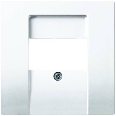 Busch-Jaeger 2539-914 TAE-contactdoos, UAE-, IAE-, ISDN-contactdoos, Wandcontactdoos met USB, Luidsprekerstekkerdoos, HDMI Afdekking Busch-balance SI