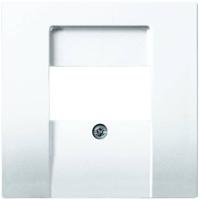 Busch-Jaeger 2539-914 TAE-contactdoos, UAE-, IAE-, ISDN-contactdoos, Wandcontactdoos met USB, Luidsprekerstekkerdoos, HDMI Afdekking Busch-balance SI - thumbnail