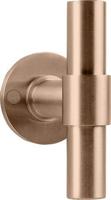Formani | Voordeurknop PBT100V Vast op Rozet | PVD licht brons - thumbnail
