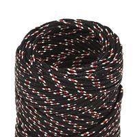 Boot touw 2 mm 500 m polypropyleen zwart - thumbnail