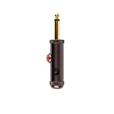 D&apos;Addario PW-AGP-2 D&apos;Addario Solderless 1/4" Straight Plug w/ Latching Switch voor kabels