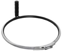 Afvalzakhouder-ring voor kantonnier, diameter 40 cm, verzinkt - thumbnail