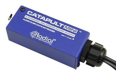 Radial Catapult Mini TX audio converter analoog naar Cat 5 - thumbnail