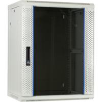 DSI 15U witte wandkast met glazen deur - DS6415W server rack - thumbnail