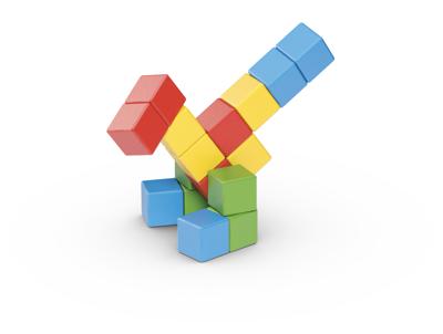 Magnetische blokken - GEOMAG - Creatieve set - 16 stuks - Educatief - Gerecycled plastic - Vanaf 12 maanden - thumbnail