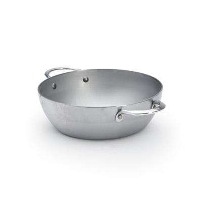 De Buyer Hapjespan - Sauteuse - met 2 handgrepen - Mineral B Pro - ø 28 cm / 4 liter - zonder anti-aanbaklaag