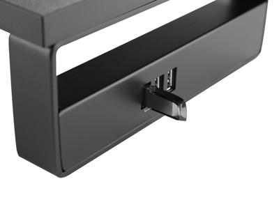 Equip 650881 flat panel bureau steun Vrijstaand Zwart Equip 650881 flat panel bureau steun Vrijstaand Zwart
