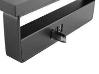 Equip 650881 flat panel bureau steun Vrijstaand Zwart - thumbnail