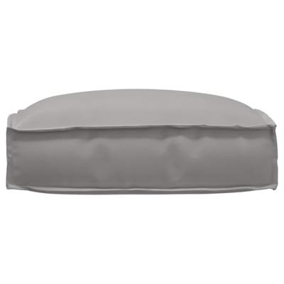 VidaXL Kussen grijs 50 x 50 x 12 cm oxford stof