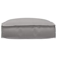 VidaXL Kussen grijs 50 x 50 x 12 cm oxford stof - thumbnail