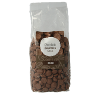 MijnNatuurwinkel Chocolade druppels melk 400 Gram - thumbnail
