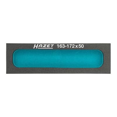 HAZET Zachtschuiminleg · met vakken voor kleine onderdelen 163-172X50 · L x B x H: 172 mm x 50 mm x 33 mm HAZET Zachtschuiminleg · met vakken voor kleine onderdelen 163-172X50 · L x B x H: 172 mm x 50 mm x 33 mm