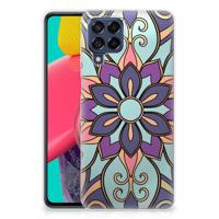 Samsung Galaxy M53 | TPU Case | Purple Flower - thumbnail