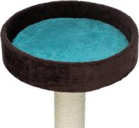 TRIXIE KRABPAAL LUGO BRUIN / TURQUOISE 45X45X103 CM - thumbnail