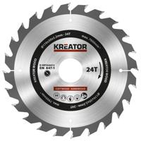 Kreator KRT020412 Cirkelzaagblad D170mm 24T | Zaagblad cirkelzaag hout - thumbnail