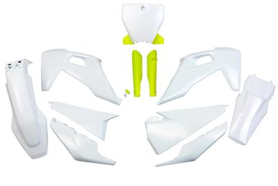 UFO PLAST kappenset trim kit ufo husqvarna oem wt/ye