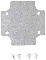 Hammond Electronics 1556BPL Binnenplaat (l x b) 71 mm x 71 mm Aluminium 1 stuk(s) - thumbnail