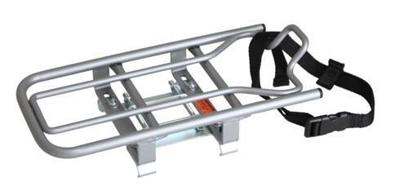 Steco opzetdrager e-bike universeel zilver