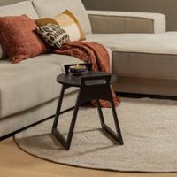 WOOOD Rond Vloerkleed 'Utopia' Wol, 200cm - thumbnail