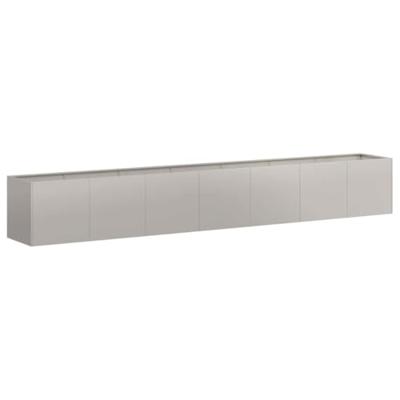 Plantenbak roestig 280x40x40 cm weervast staal Plantenbak roestig 280x40x40 cm weervast staal