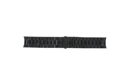Horlogeband Michael Kors MK8157 Staal Zwart 24mm
