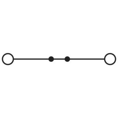 Phoenix Contact 3211820 Doorgangsklem 8.2 mm Spanveer Oranje 50 stuk(s)