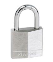 Masterlock 40mm - 23mm stainless steel shackle, 6mm diam. - double-ball bearing w - 640EURD - thumbnail