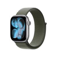 Apple Watch Band - Geweven sportbandje - 42 mm - Bosgroen - Eén maat voor de meeste polsen - thumbnail