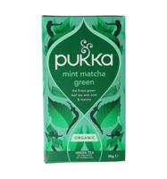 Mint matcha green tea bio 20 Zakjes - thumbnail