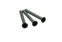 AMI bevestigingsset - voor veiligheidsschilden - schroeven M6x70mm RVS (3x) - deurdikte 53/57mm - 739799 - thumbnail