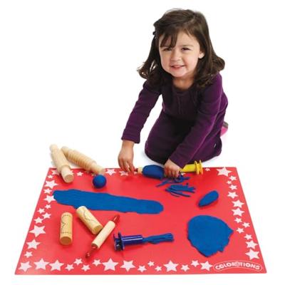 Colorations - keep it clean placemat, set van 6 Colorations - keep it clean placemat, set van 6