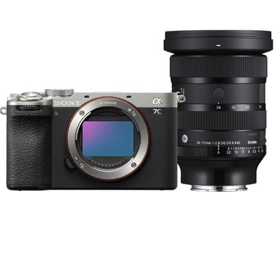 Sony A7C II zilver + Sigma 24-70mm F2.8 DG DN II Art Sony E-mount
