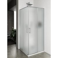 Douchecabine Lacus Vulcano Evo Mat Glas Chroom (alle maten) - thumbnail