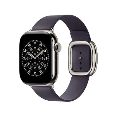 Apple Watch Band - Moderne gesp - 42 mm - Middernachtpaars - Small