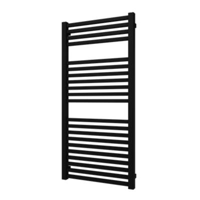 Handoekradiator Romana 1255 x 600 mm Mat Zwart Handoekradiator Romana 1255 x 600 mm Mat Zwart