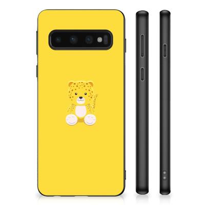 Samsung Galaxy S10 | Bumper Hoesje | Baby Leopard