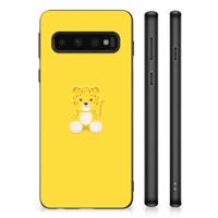 Samsung Galaxy S10 | Bumper Hoesje | Baby Leopard - thumbnail