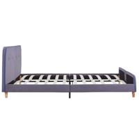 Bedframe zonder matras 150x200 cm lichtgrijs - thumbnail
