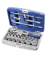 Expert by Facom doppenset met hulpstukken 1/4" | 42-delig | in koffer | E030702 - E030702 - thumbnail