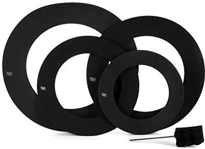 Tama Soft Sound Ring Set 10-12-14-16 inch dempringenset incl. Soft Sound Beater