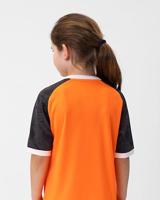 JAKO 4224K Shirt Iconic Km Kids - Fluo Oranje/Zwart - 116 - thumbnail