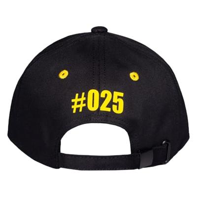 Pokémon - Men's Adjustable Cap Pikachu Black