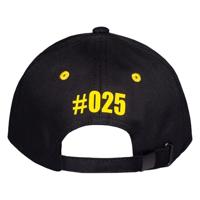 Pokémon - Men's Adjustable Cap Pikachu Black - thumbnail