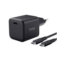 Trust MAXO 65W SMALL USB-C CHARGER Oplader Zwart - thumbnail