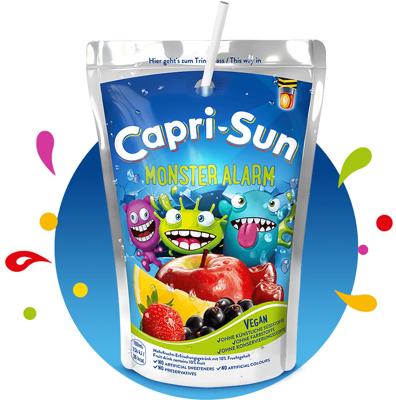 Capri-Sun Capri sun monster alarm (d) 200ml (4x 10 stuks)