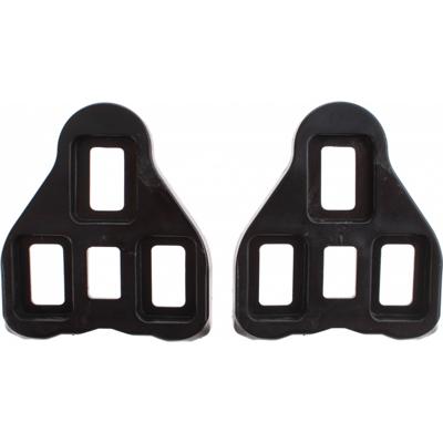 schoenplaatjes set look zwart 2 stuks